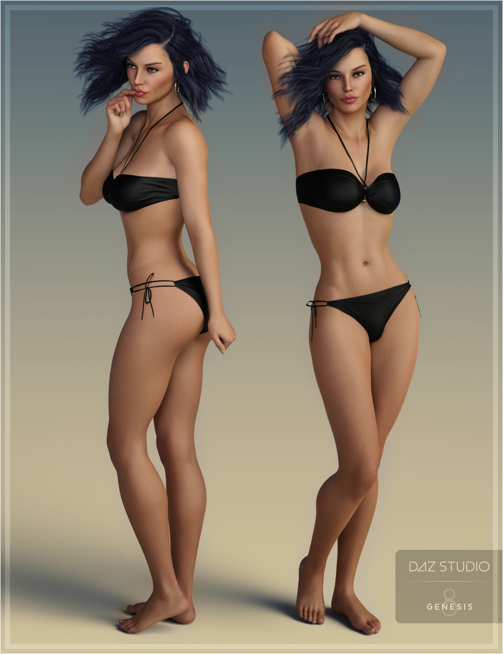 Clara for Penny 8 by: OziChick, 3D Models by Daz 3D