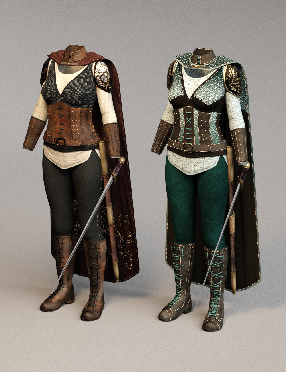 Lions And Dragons Lions And Dragons by: Sarsa, 3D Models by Daz 3D