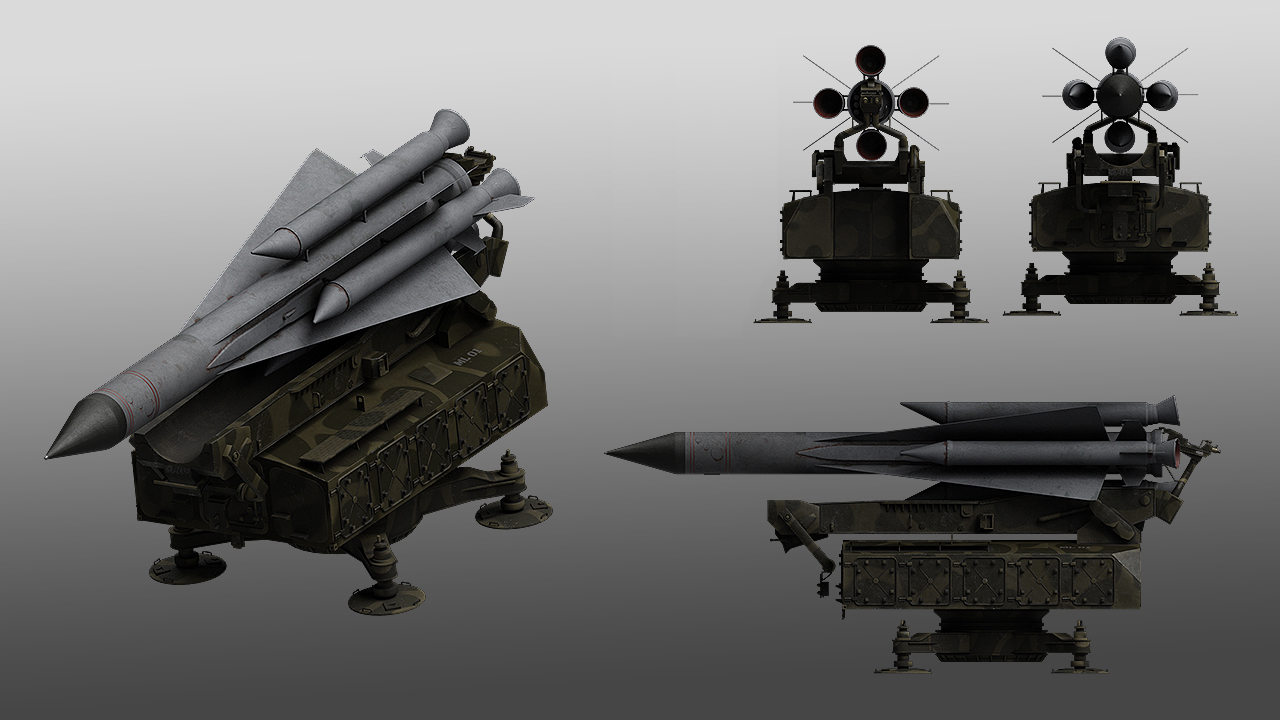 Missile Launcher FRGML 01 by: Mely3D, 3D Models by Daz 3D