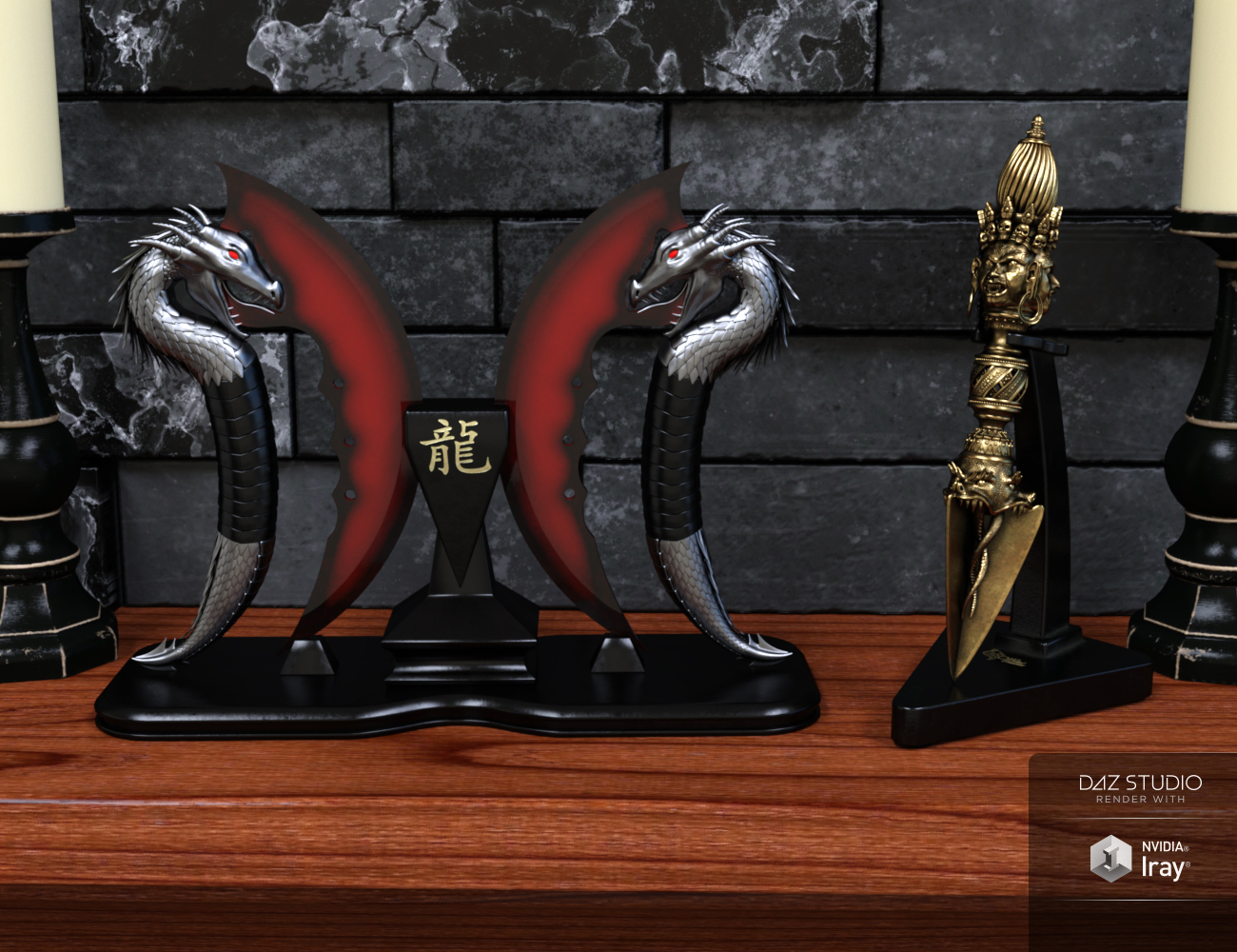 Fantasy Blades Fantasy Blades by: Wicked Creations, 3D Models by Daz 3D