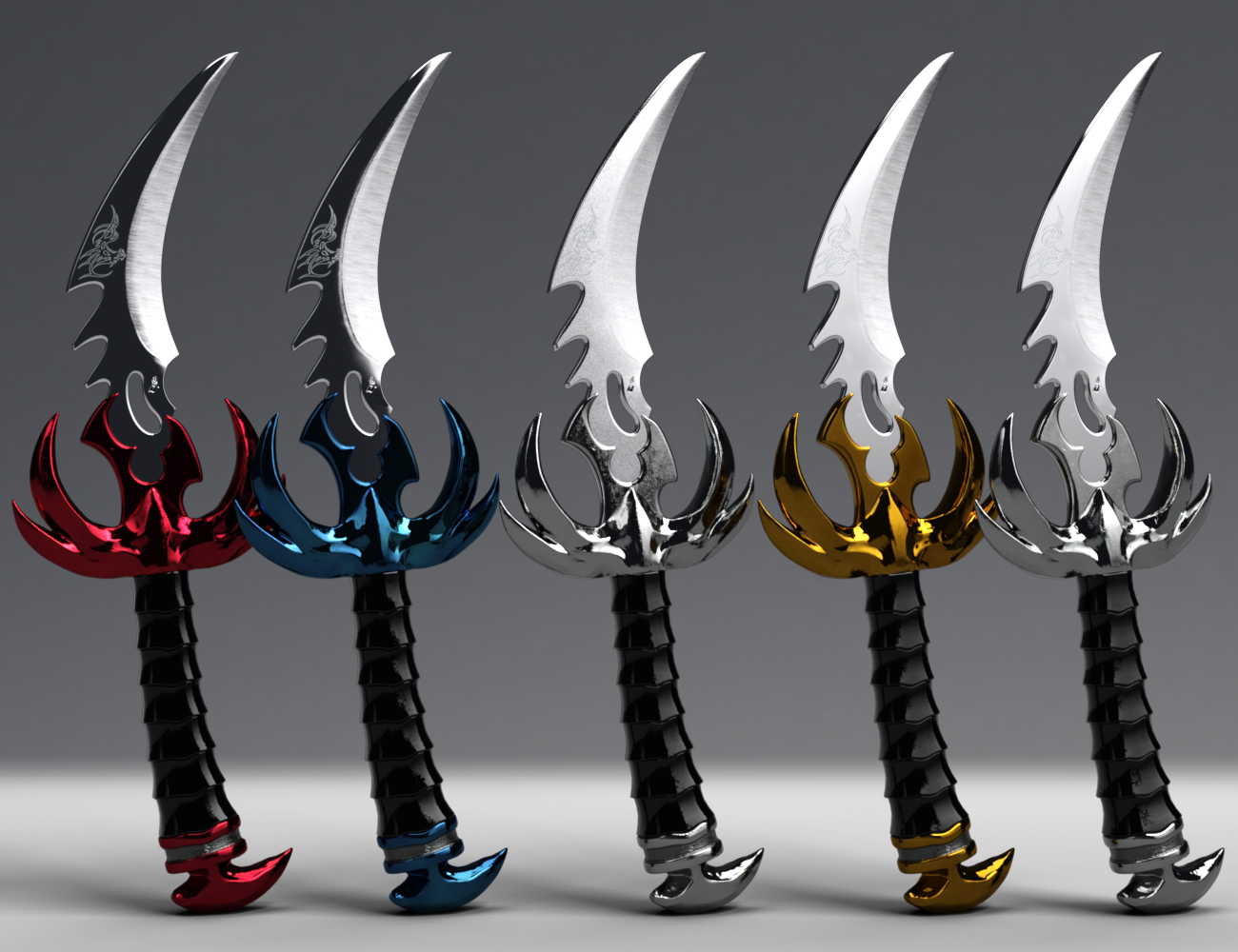 Fantasy Blades by: Wicked Creations, 3D Models by Daz 3D