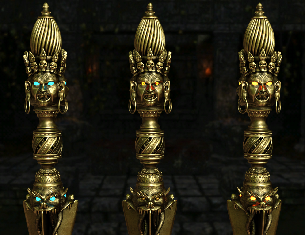 Fantasy Blades Fantasy Blades by: Wicked Creations, 3D Models by Daz 3D
