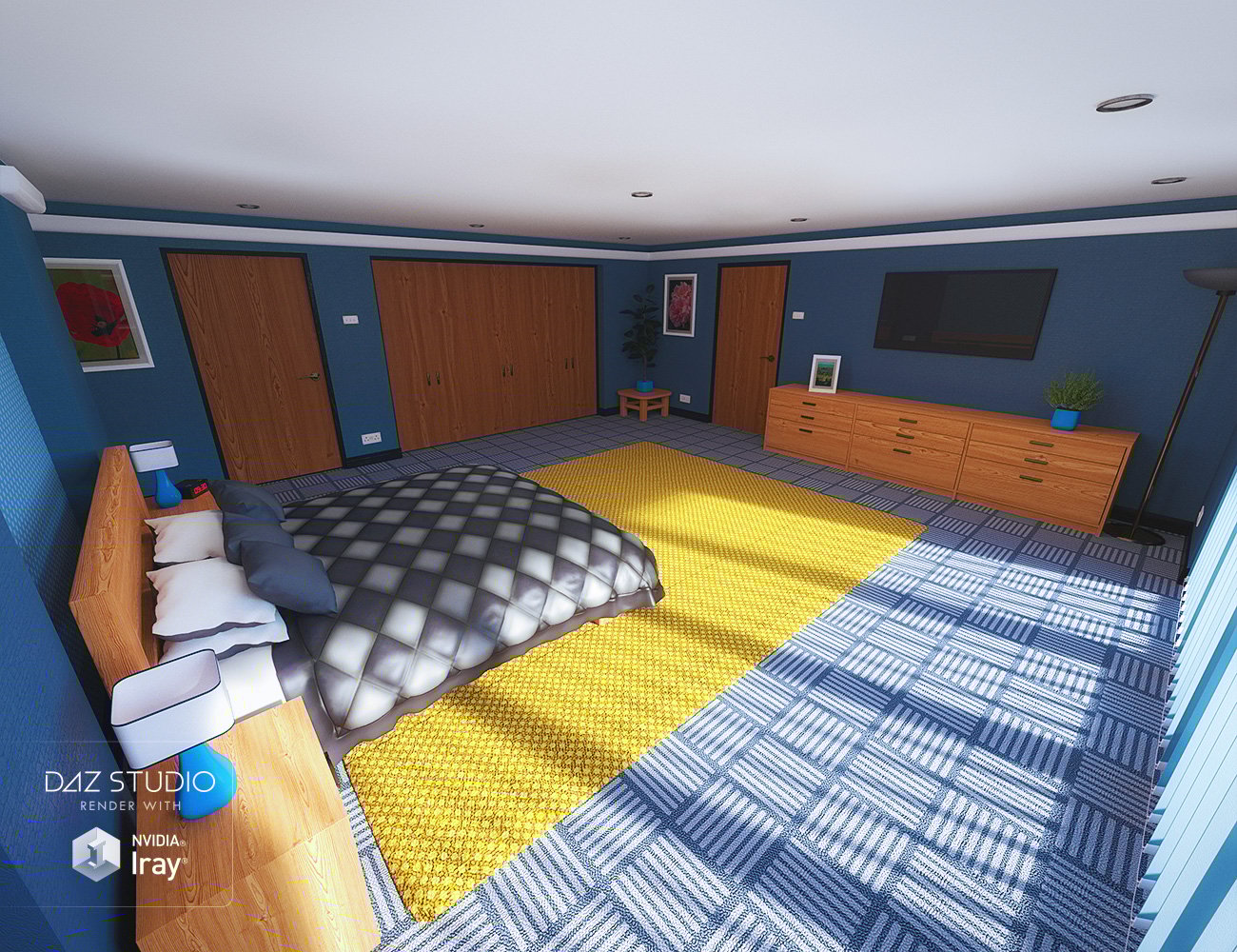 Granite Bedroom Textures Granite Bedroom Textures by: Predatron, 3D Models by Daz 3D