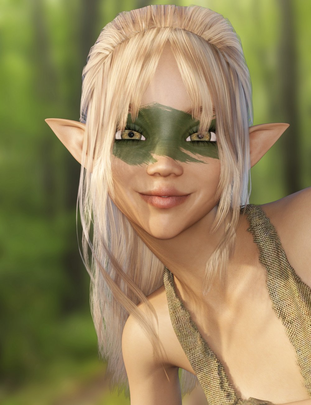 Giliel Hair for Genesis 8 Female(s) by: Larisha, 3D Models by Daz 3D
