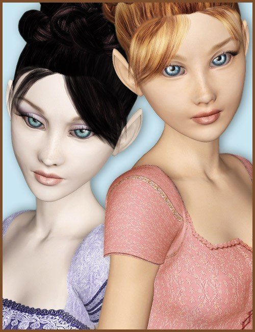 Azrea & Sylph for A3 by: shesa, 3D Models by Daz 3D