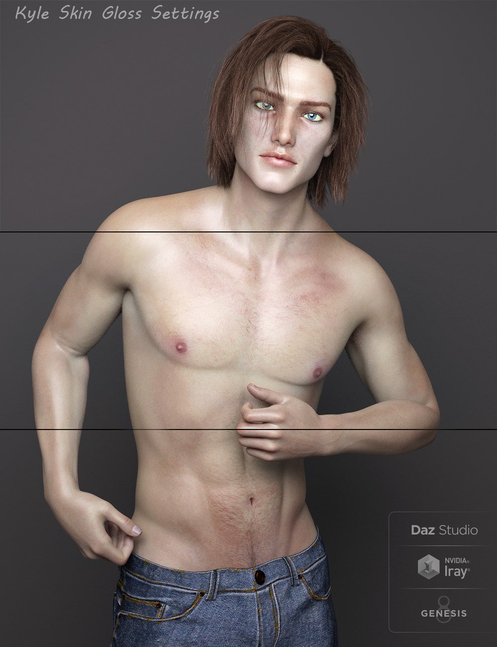 Kyle for Genesis 8 Male by: Darwins Mishap(s), 3D Models by Daz 3D