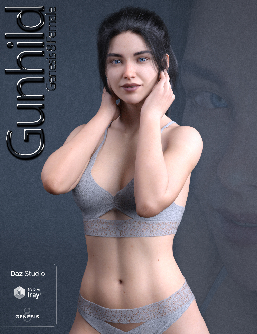 Gunhild for Genesis 8 Female by: iSourceTextures, 3D Models by Daz 3D