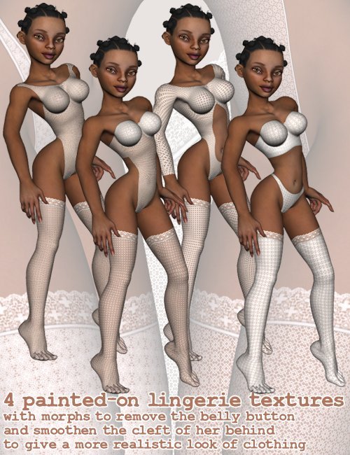 Loving Lace by: westonmi/3D-Kitty, 3D Models by Daz 3D
