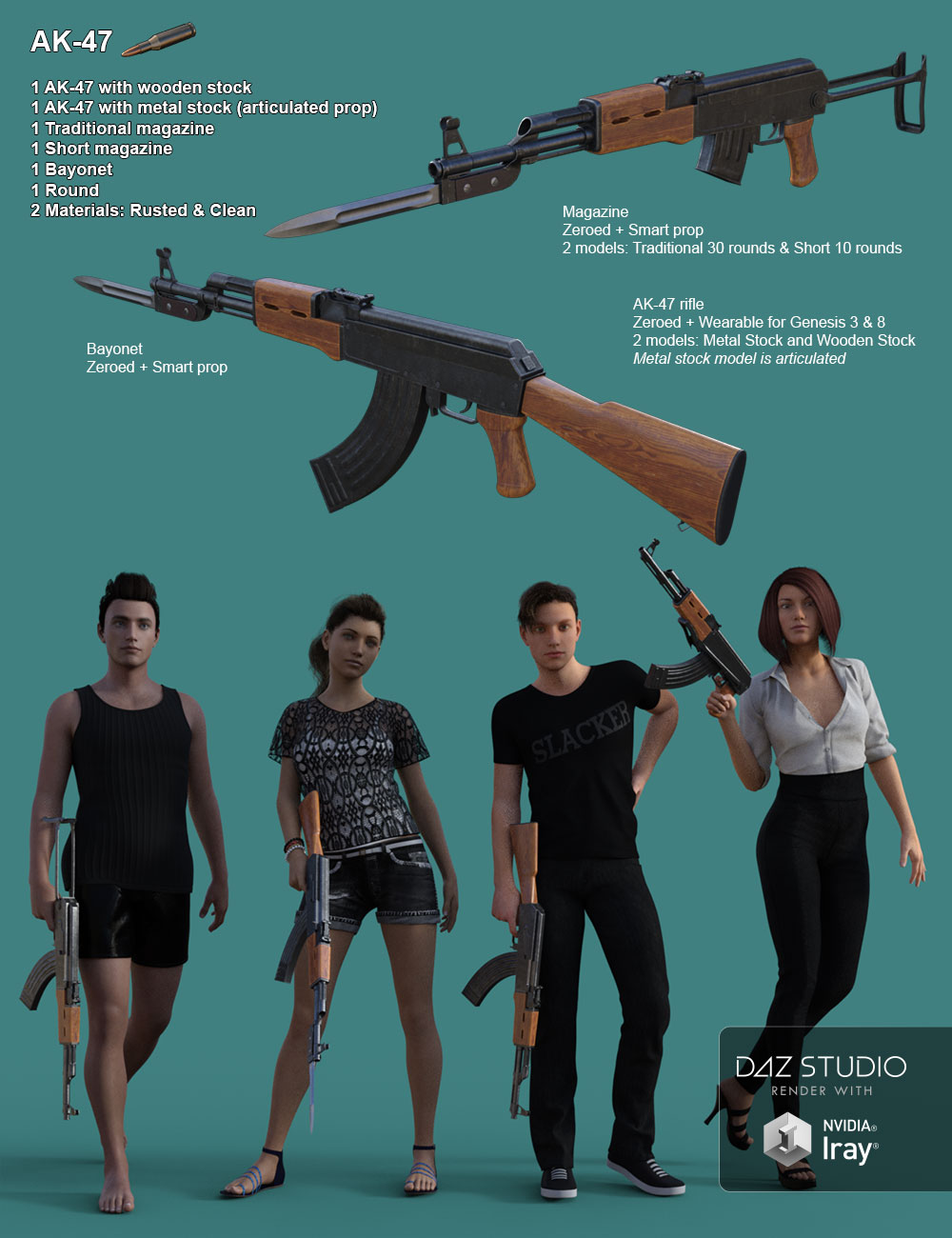 Junktown Gun Store by: ile-avalon, 3D Models by Daz 3D