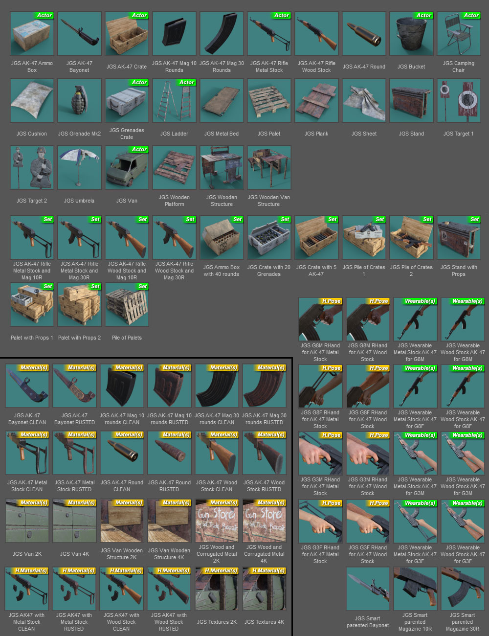 Junktown Gun Store Junktown Gun Store by: ile-avalon, 3D Models by Daz 3D