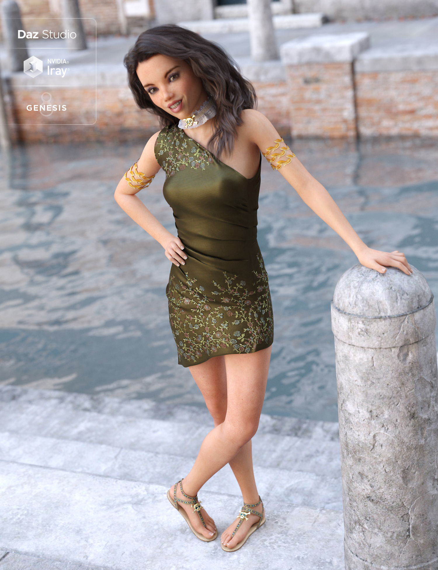 Eolande Outfit Textures by: Shox-Design, 3D Models by Daz 3D