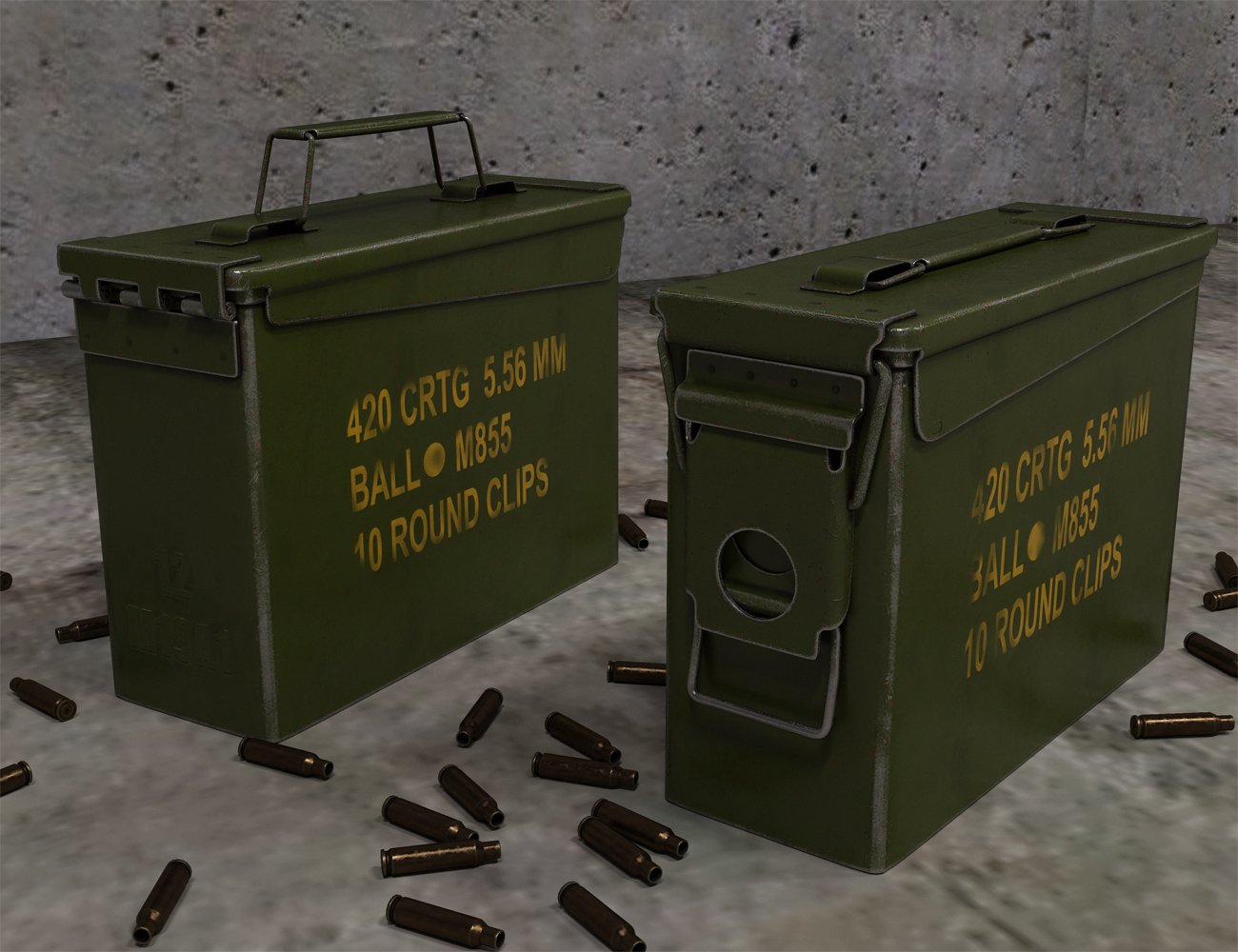 Bunker Tunnel Props Bunker Tunnel Props by: Rascal3D, 3D Models by Daz 3D
