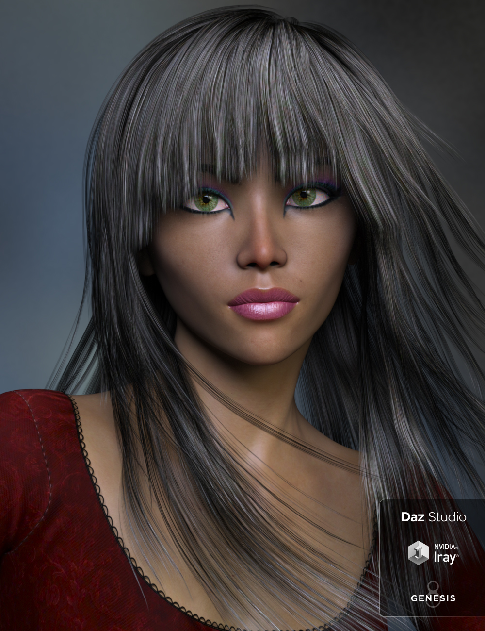 Yamile for Genesis 8 Female by: AkashaAnain, 3D Models by Daz 3D