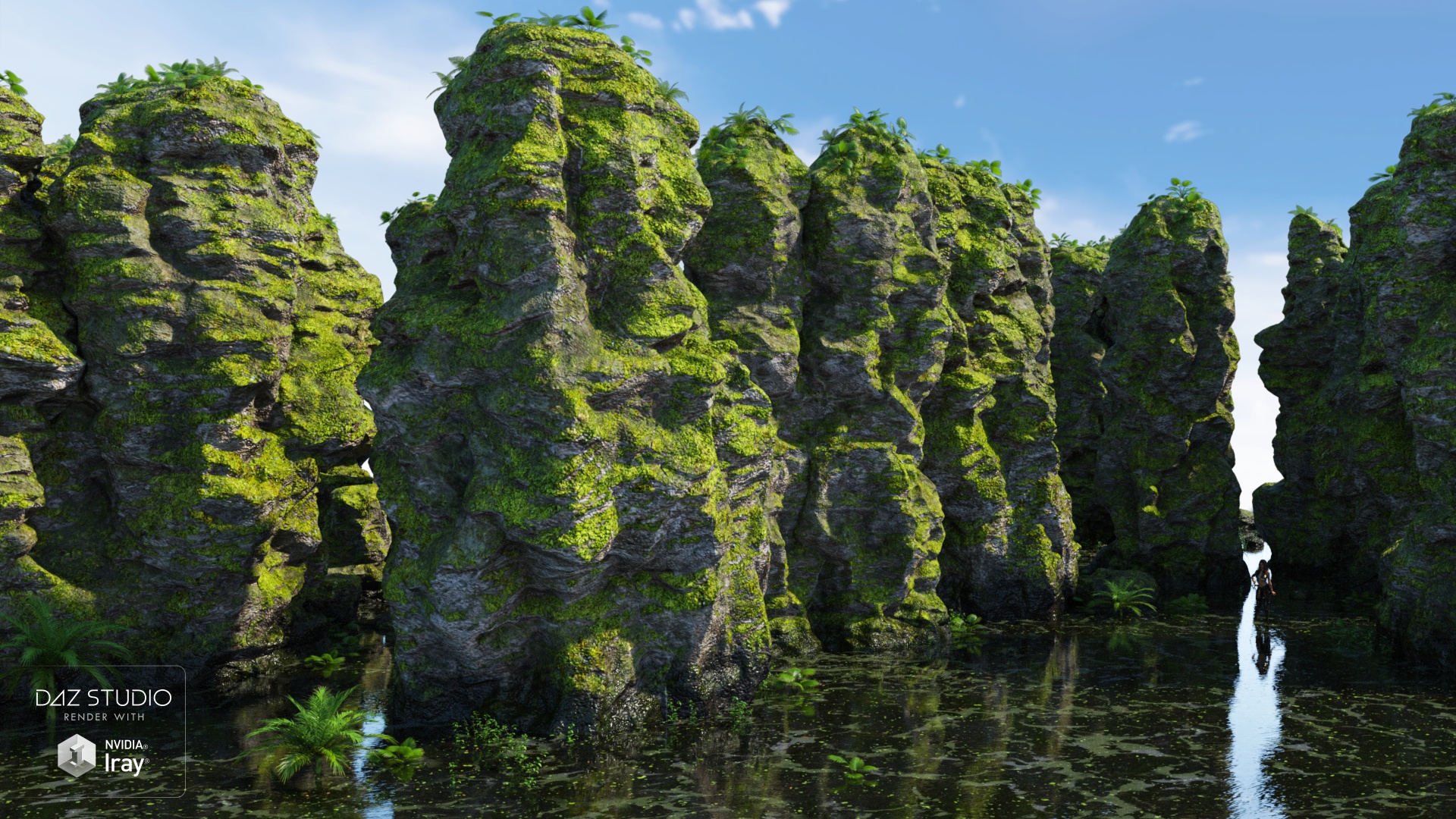 Nature Ravine by: Andrey Pestryakov, 3D Models by Daz 3D
