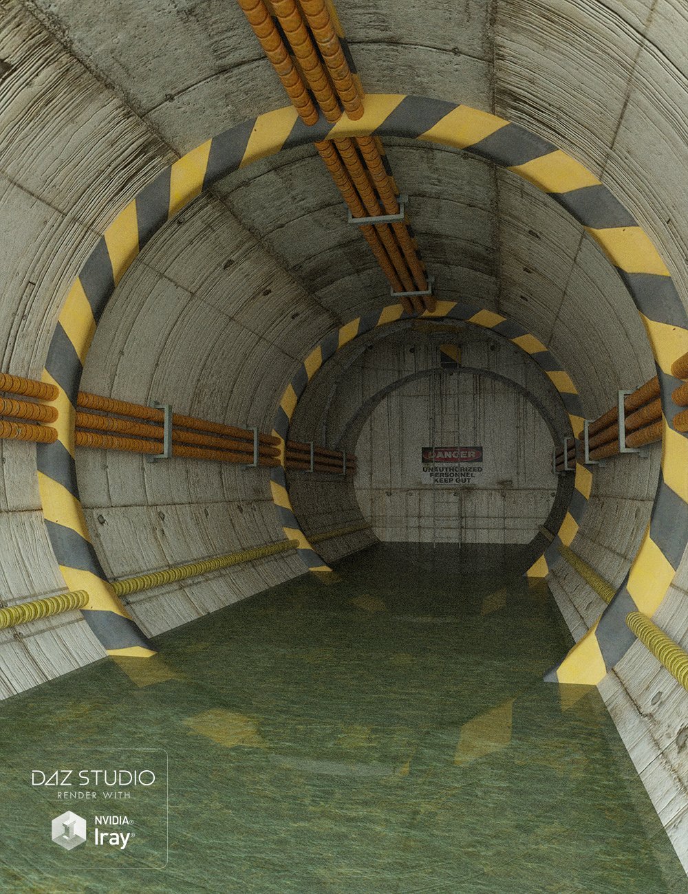 Toxic Tank Interior by: , 3D Models by Daz 3D