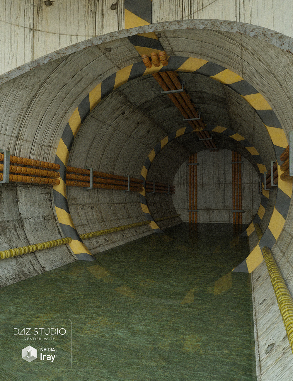 Toxic Tank Interior by: , 3D Models by Daz 3D