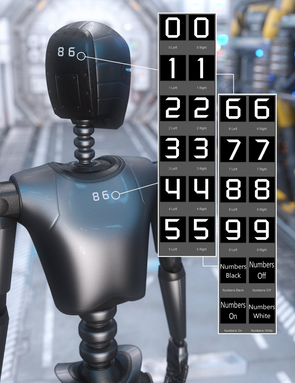 Multi Purpose Droid Multi Purpose Droid by: Mattymanx, 3D Models by Daz 3D