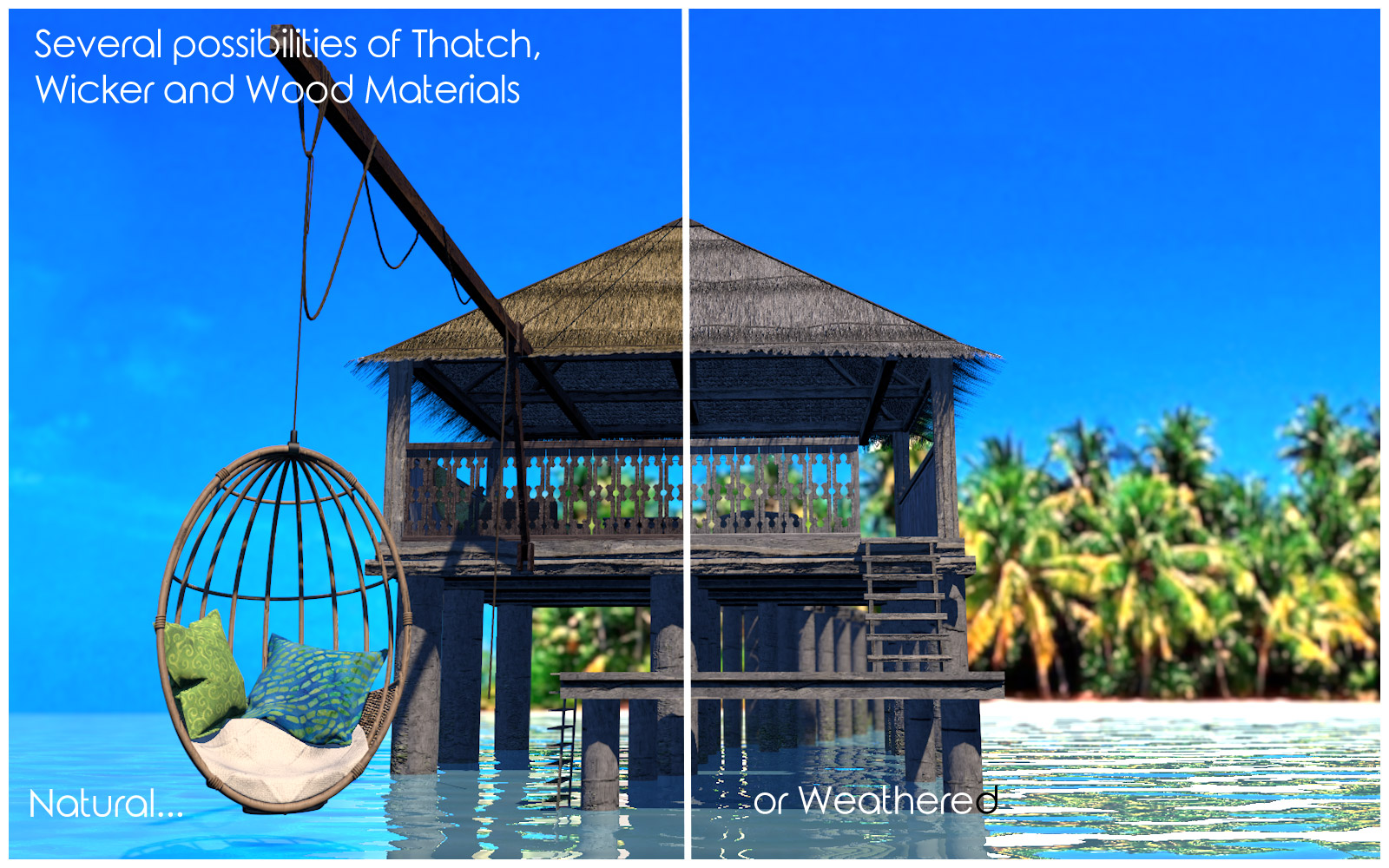 Island Walkway Pontoon and Poses Island Walkway Pontoon and Poses by: Ansiko, 3D Models by Daz 3D