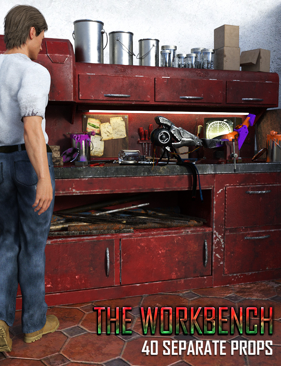 The Workbench by: powerage, 3D Models by Daz 3D