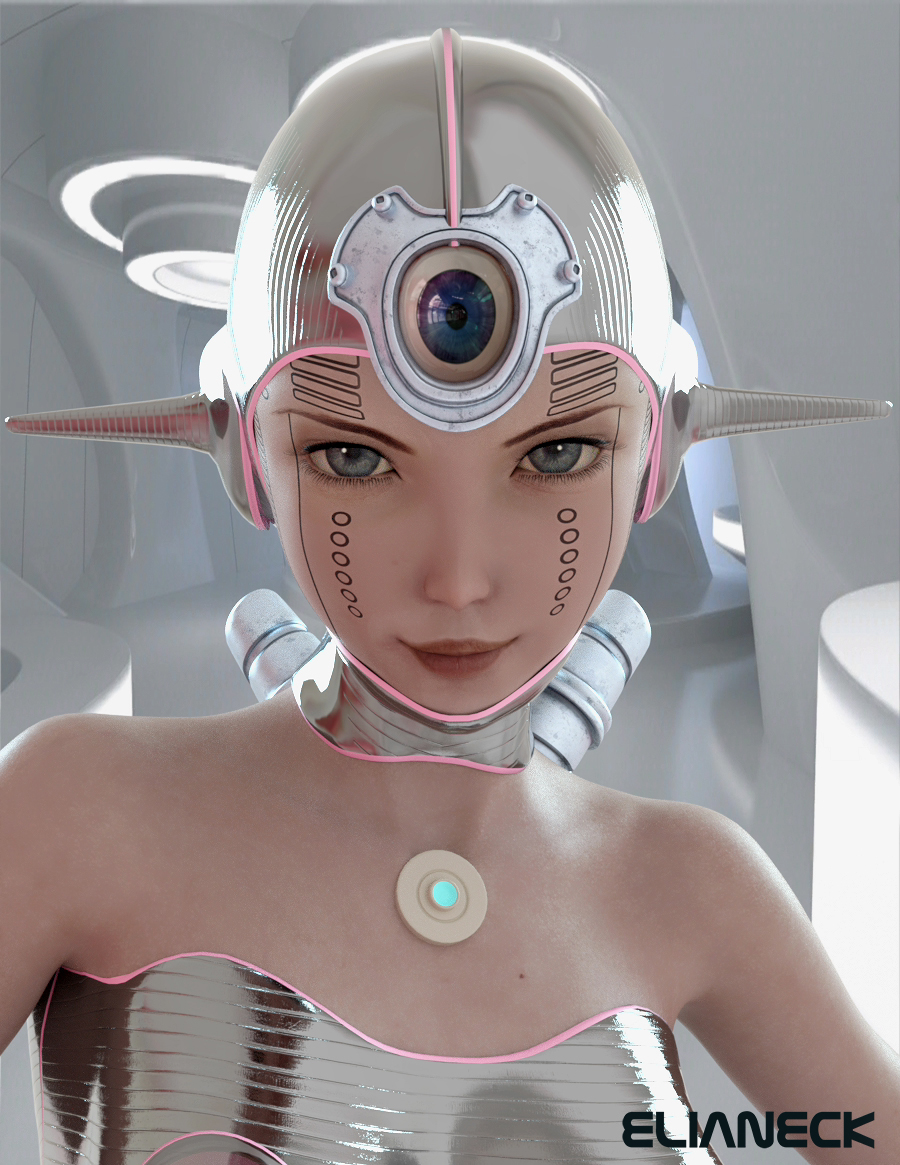 Kami for Aiko 8 by: Elianeck, 3D Models by Daz 3D