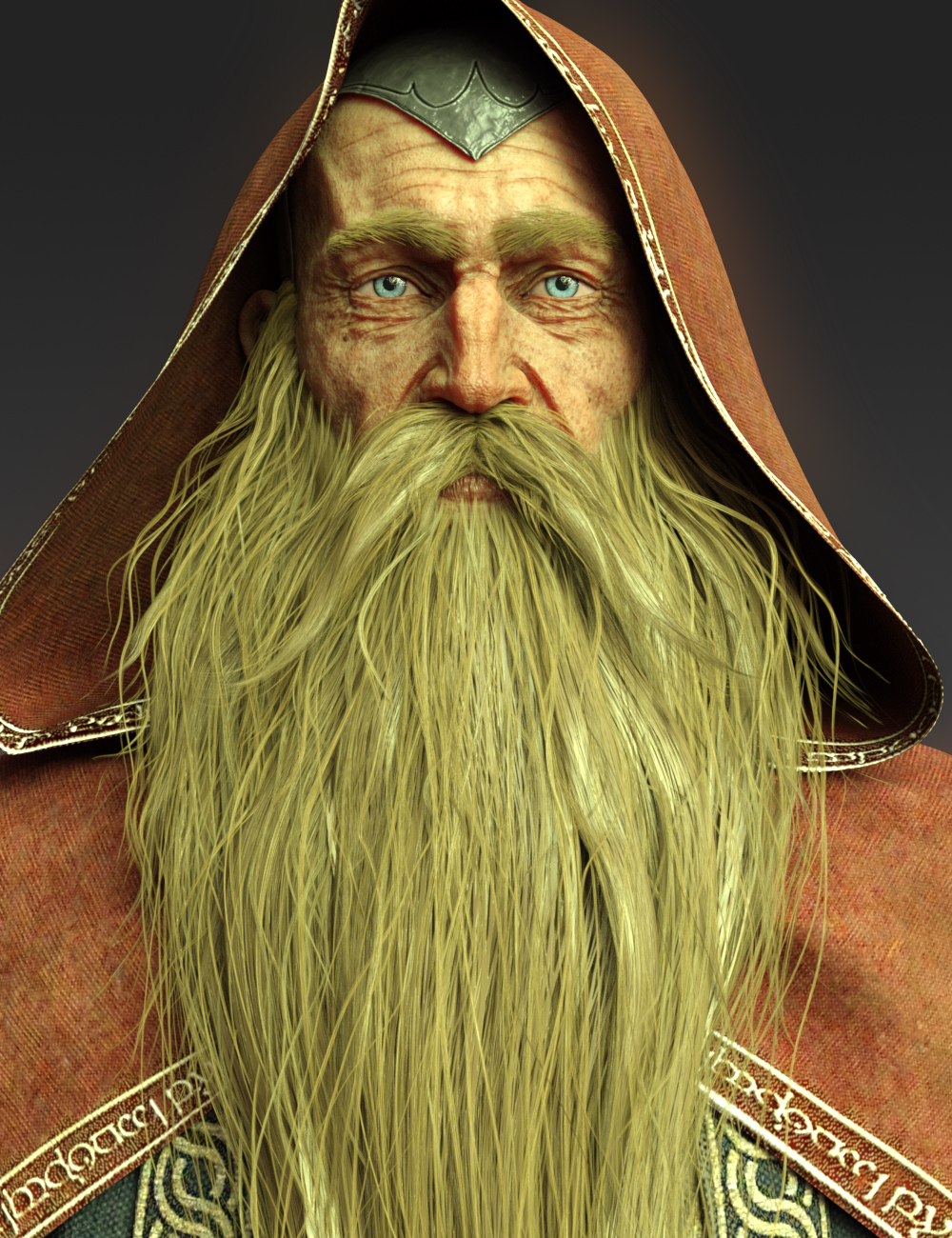 Wise Wizard Beard for Genesis 8 Male(s) by: Luthbel, 3D Models by Daz 3D