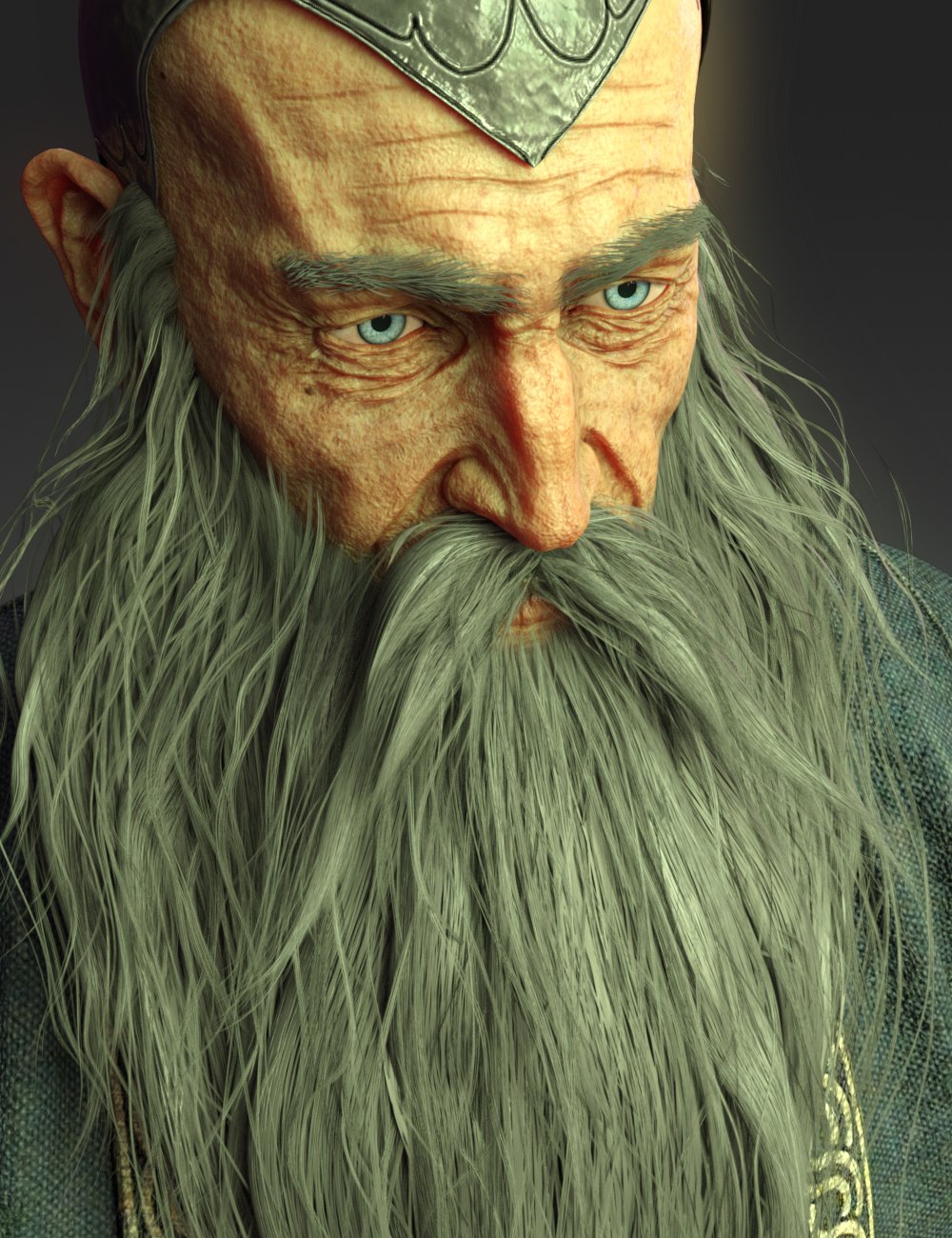 Wise Wizard Beard for Genesis 8 Male(s) by: Luthbel, 3D Models by Daz 3D