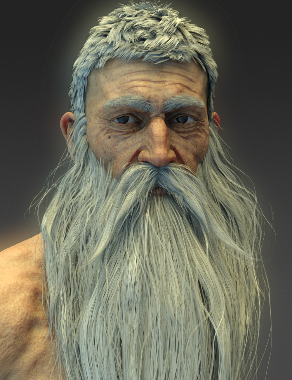 Wise Wizard HD Character for Genesis 8 Male by: Luthbel, 3D Models by Daz 3D