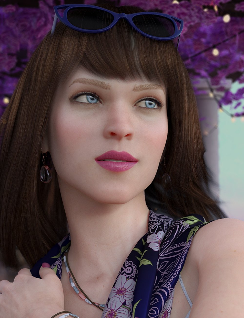 LY Mira Gray HD for Genesis 8 Female by: Lyoness, 3D Models by Daz 3D