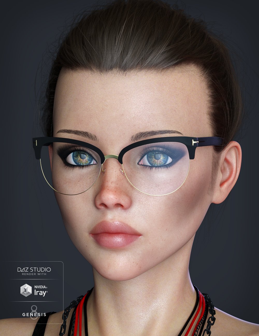 Alt Style Glasses for Genesis 8 Male(s) and Female(s) by: Renderwelten, 3D Models by Daz 3D