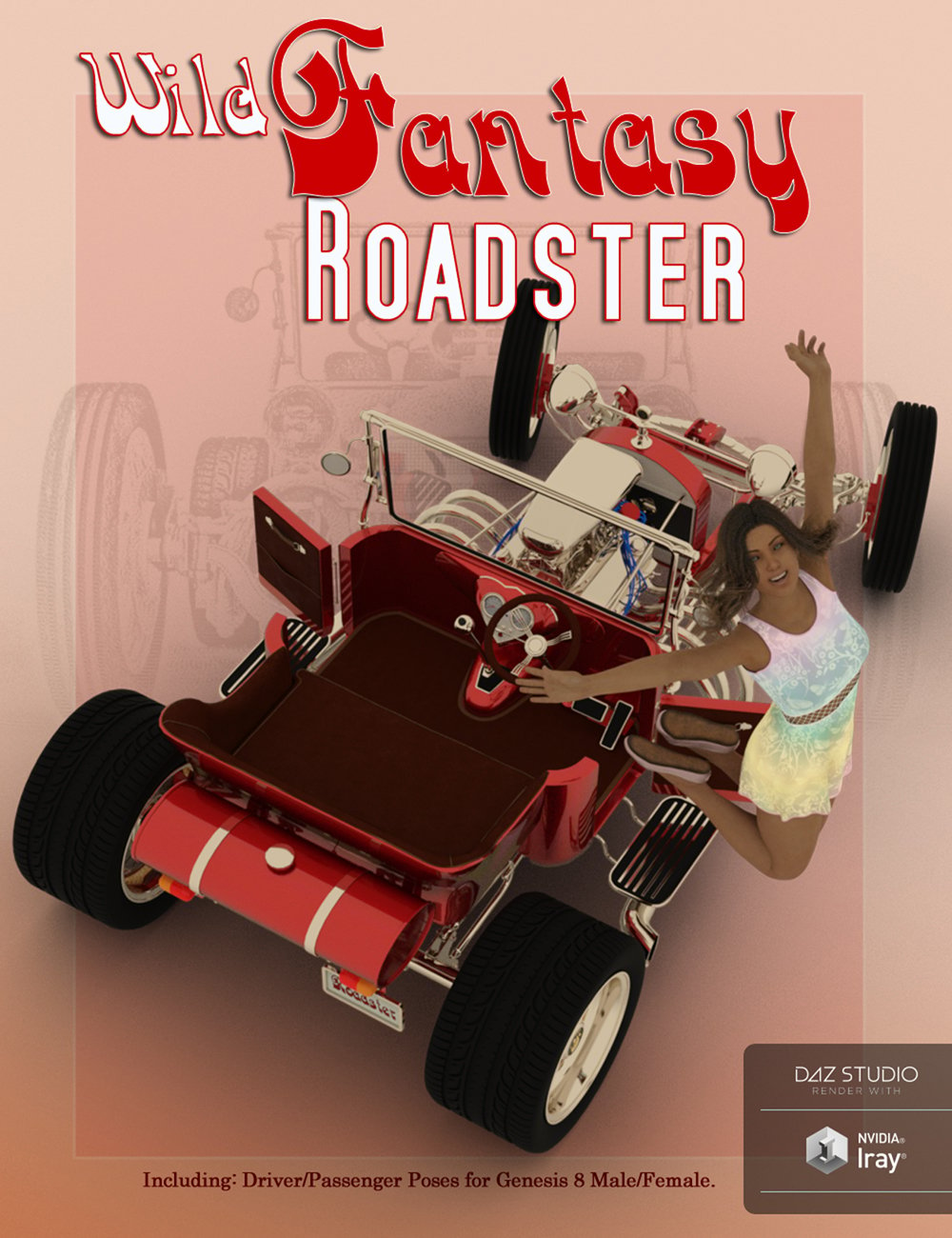 Wild Fantasy Roadster by: Td3d, 3D Models by Daz 3D