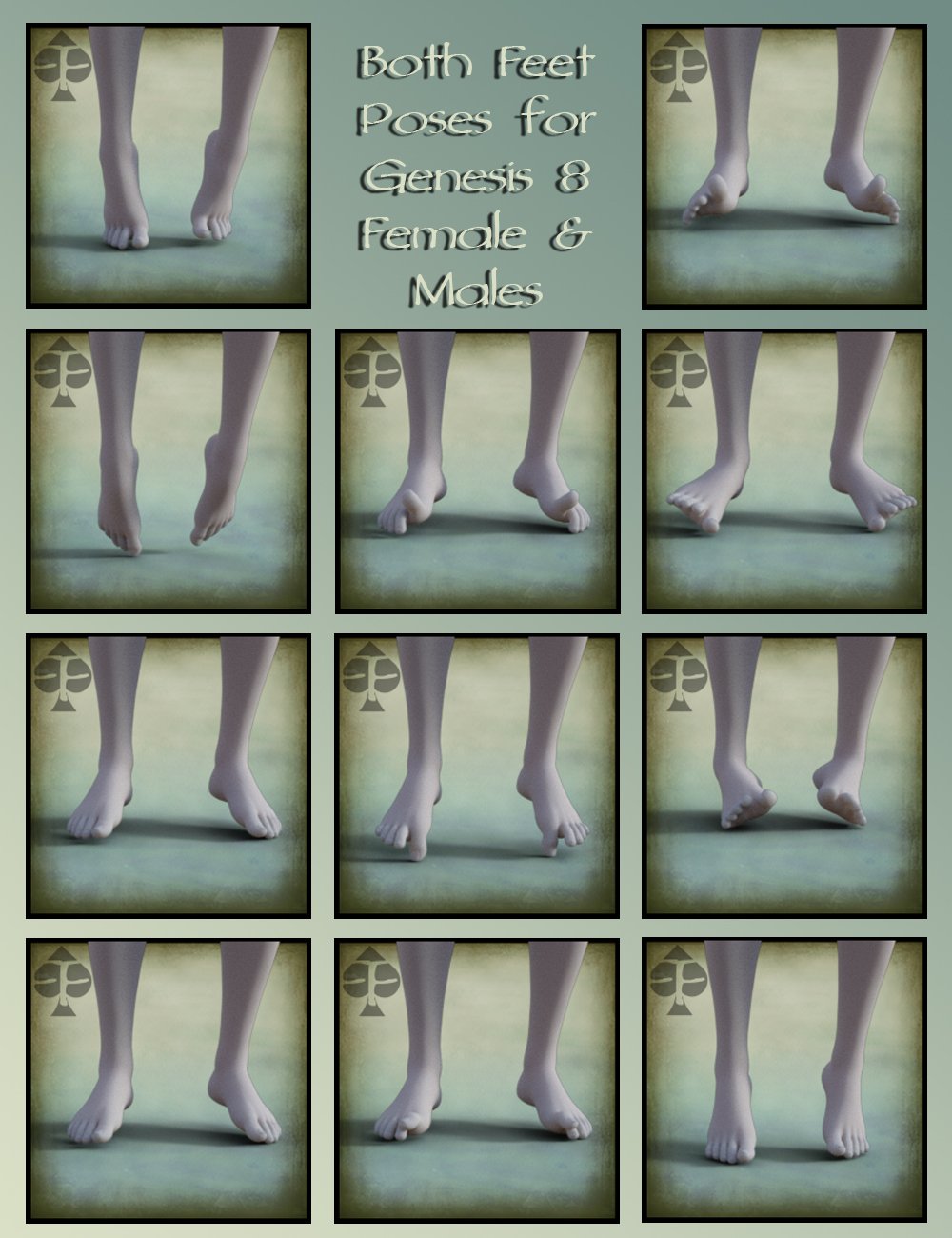 FeralFey's Foot Finesse Poses for Genesis 8 FeralFey's Foot Finesse Poses for Genesis 8 by: FeralFey, 3D Models by Daz 3D