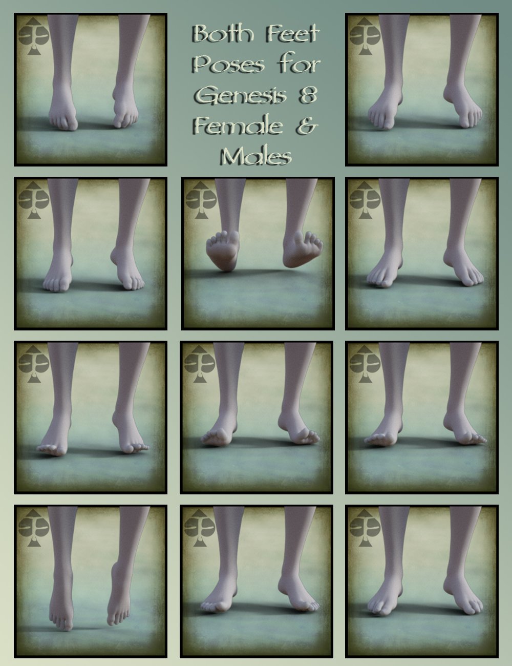 FeralFey's Foot Finesse Poses for Genesis 8 FeralFey's Foot Finesse Poses for Genesis 8 by: FeralFey, 3D Models by Daz 3D
