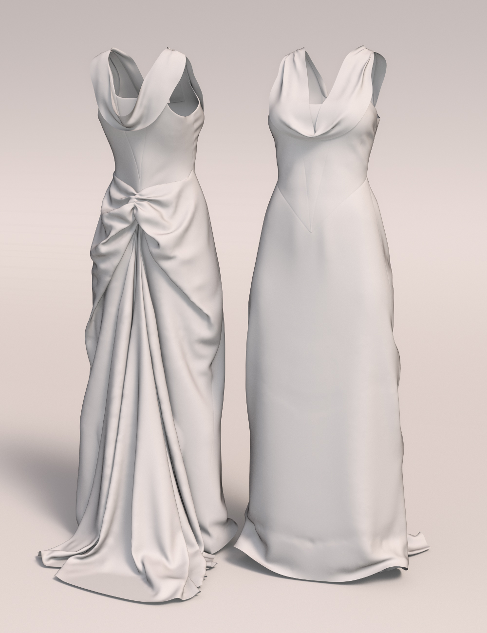 dForce Adrian Gown for Genesis 8 Females by: Lyrra Madril, 3D Models by Daz 3D