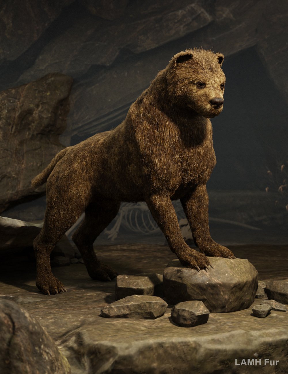 Bear Dog for Daz Dog 8 Bear Dog for Daz Dog 8 by: RawArt, 3D Models by Daz 3D