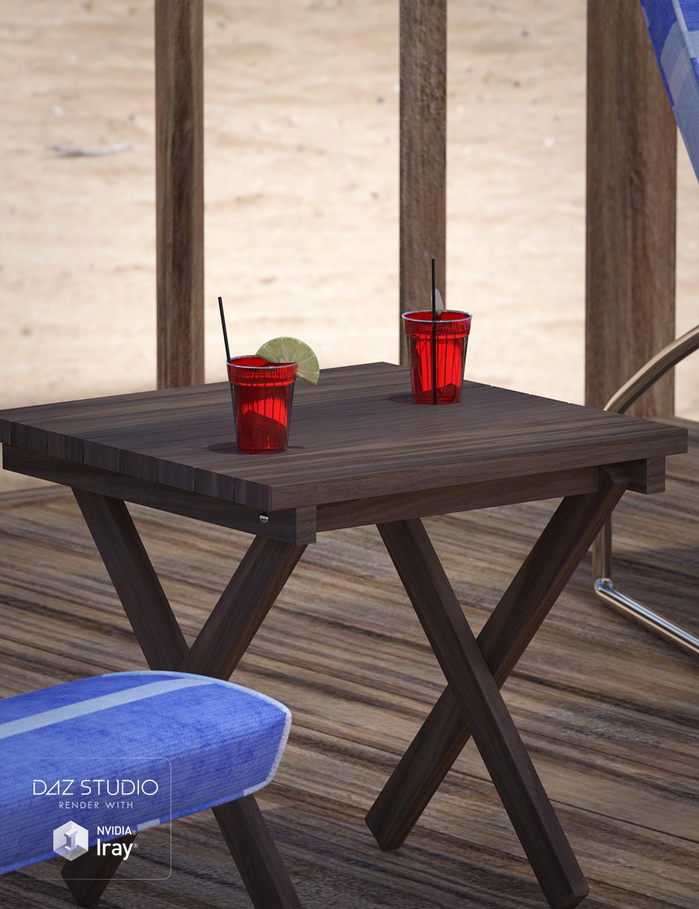 Beach Props | Daz 3D