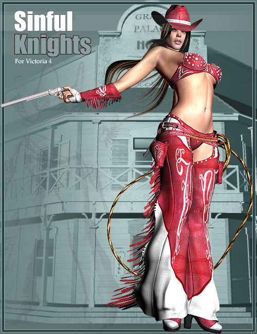 Sinful Knights V4 by: Orion1167, 3D Models by Daz 3D