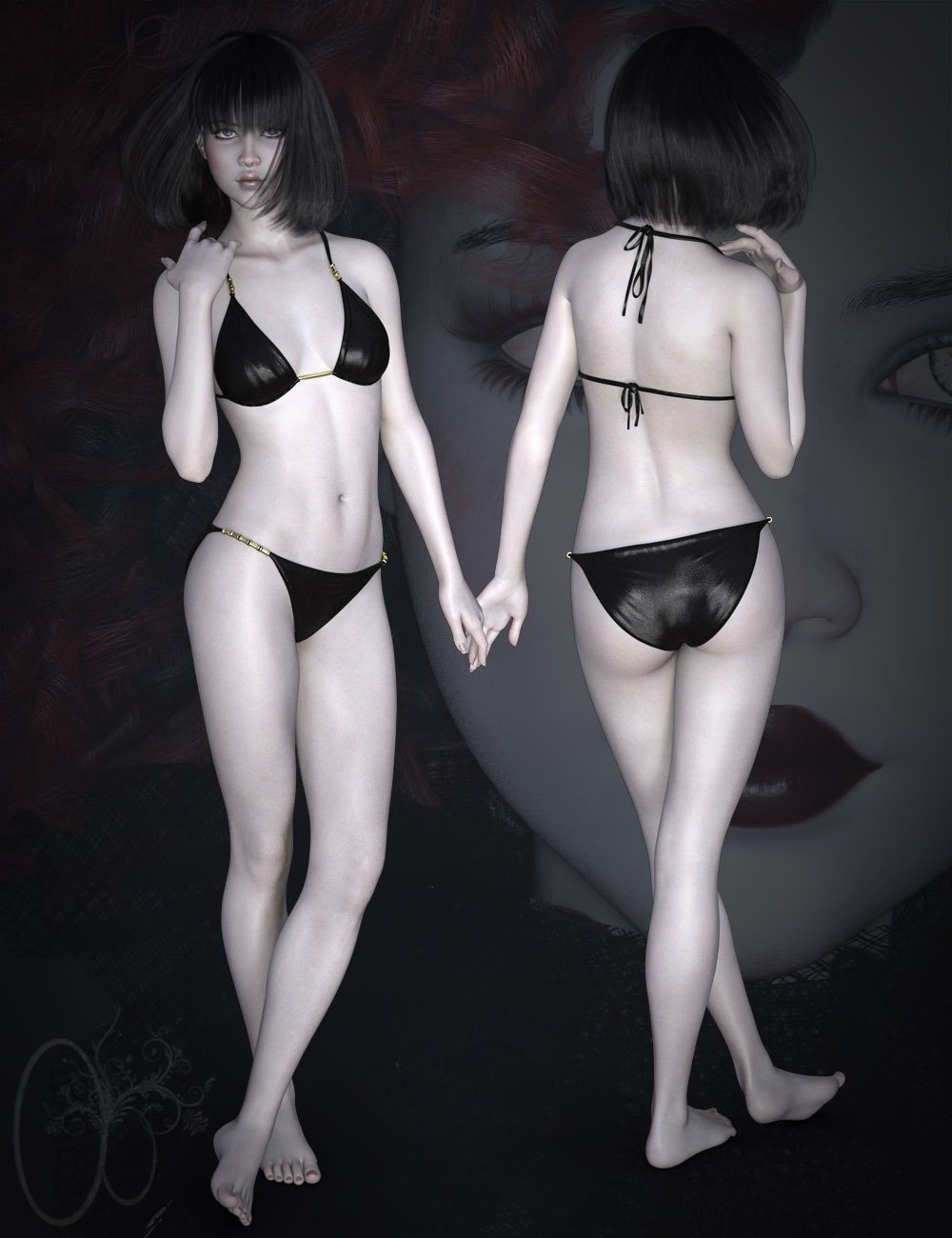 CB Esme for Genesis 3 and 8 Female by: CynderBlue, 3D Models by Daz 3D