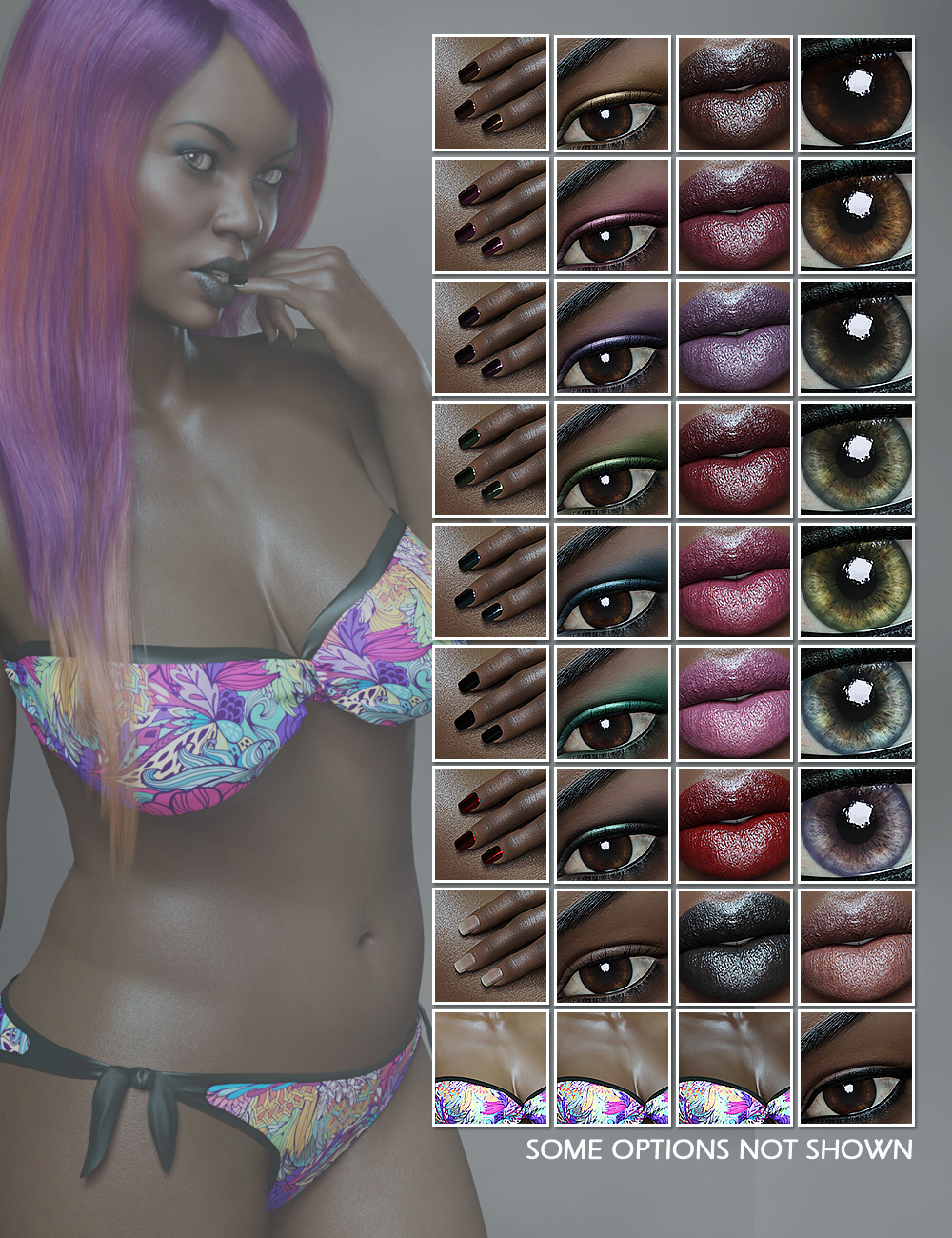 FW Onika HD for Latonya 8 FW Onika HD for Latonya 8 by: Fred Winkler Art, 3D Models by Daz 3D