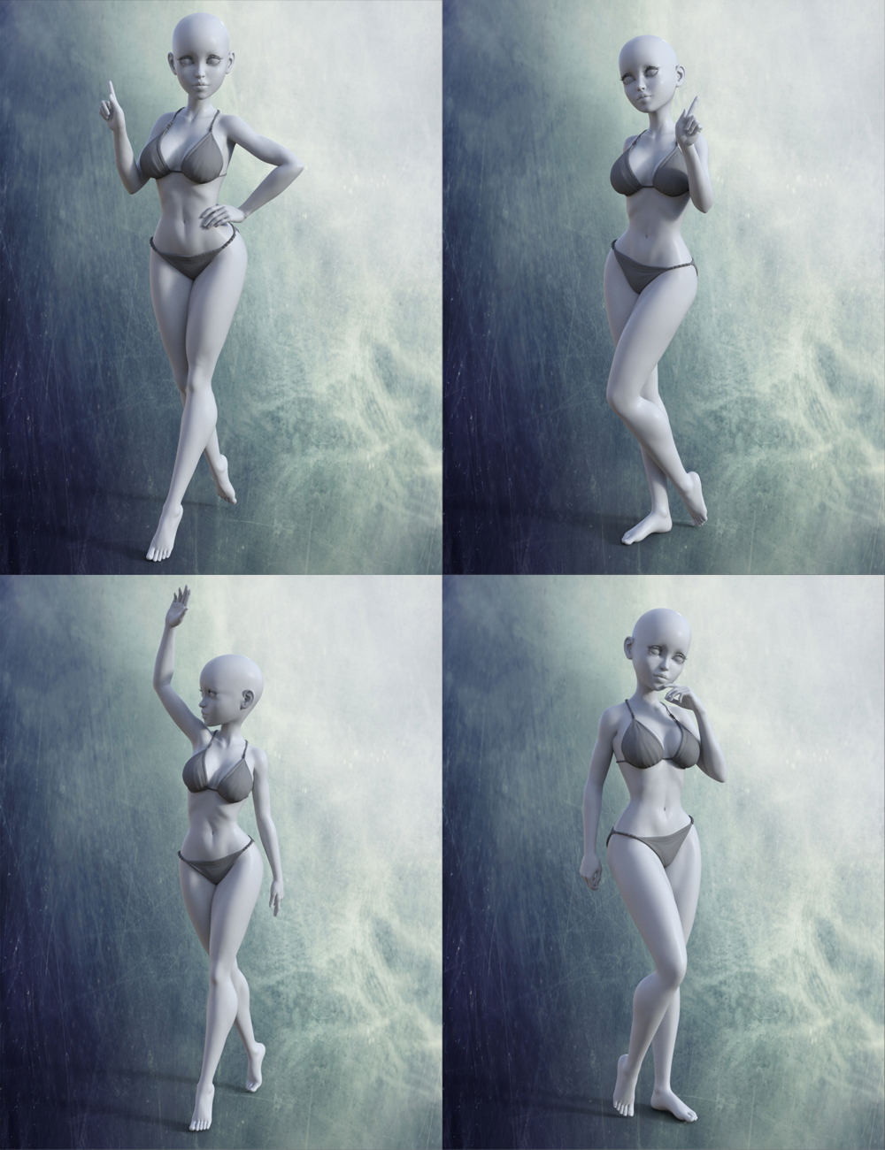 Elegance Prop N' Poses for The Girl 8 and Victoria 8 by: Muscleman, 3D Models by Daz 3D