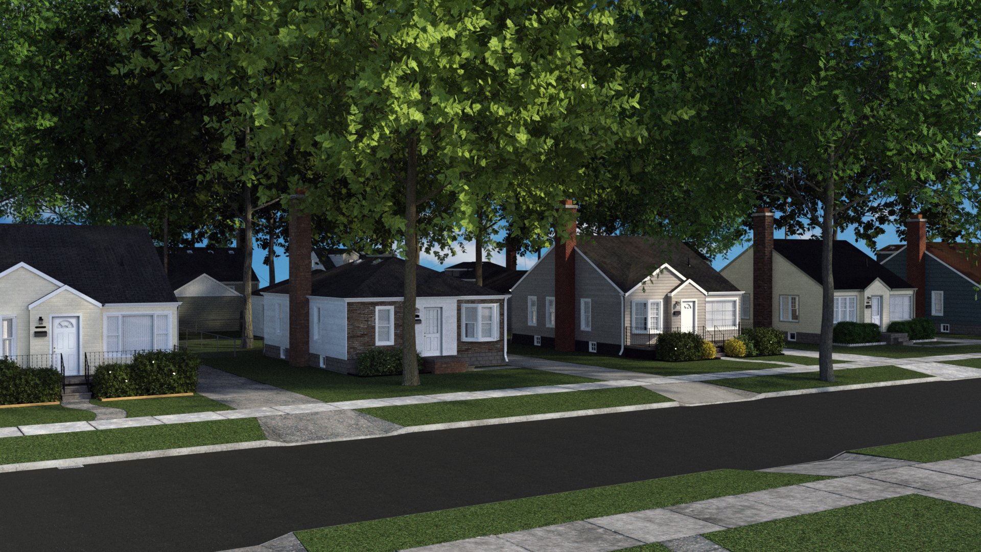 Collective3d Neighborhood Block 1: Part B Collective3d Neighborhood Block 1: Part B by: Collective3d, 3D Models by Daz 3D