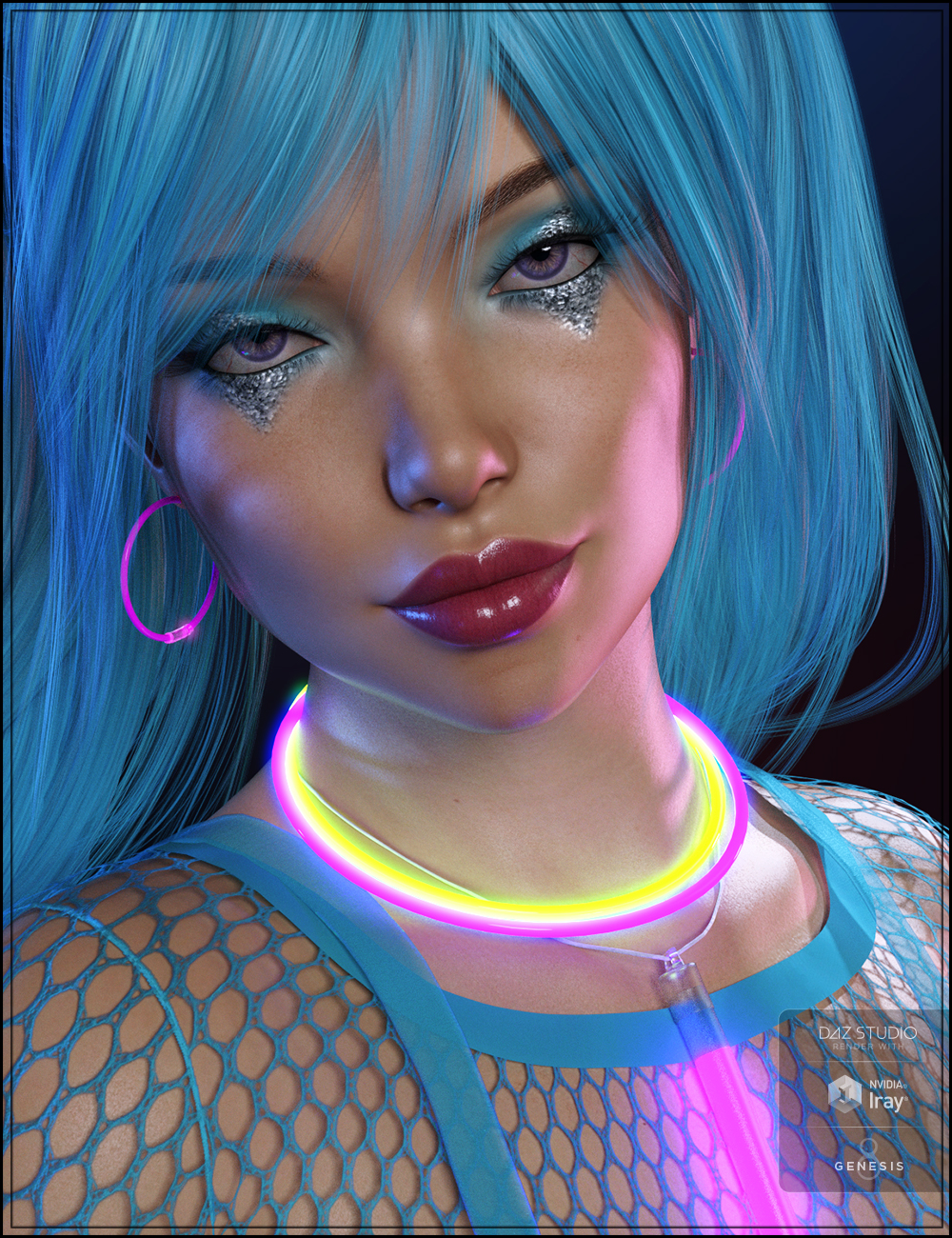 RAVE! Jewelry for Genesis 8 Female(s) RAVE! Jewelry for Genesis 8 Female(s) by: Trickster3DX, 3D Models by Daz 3D