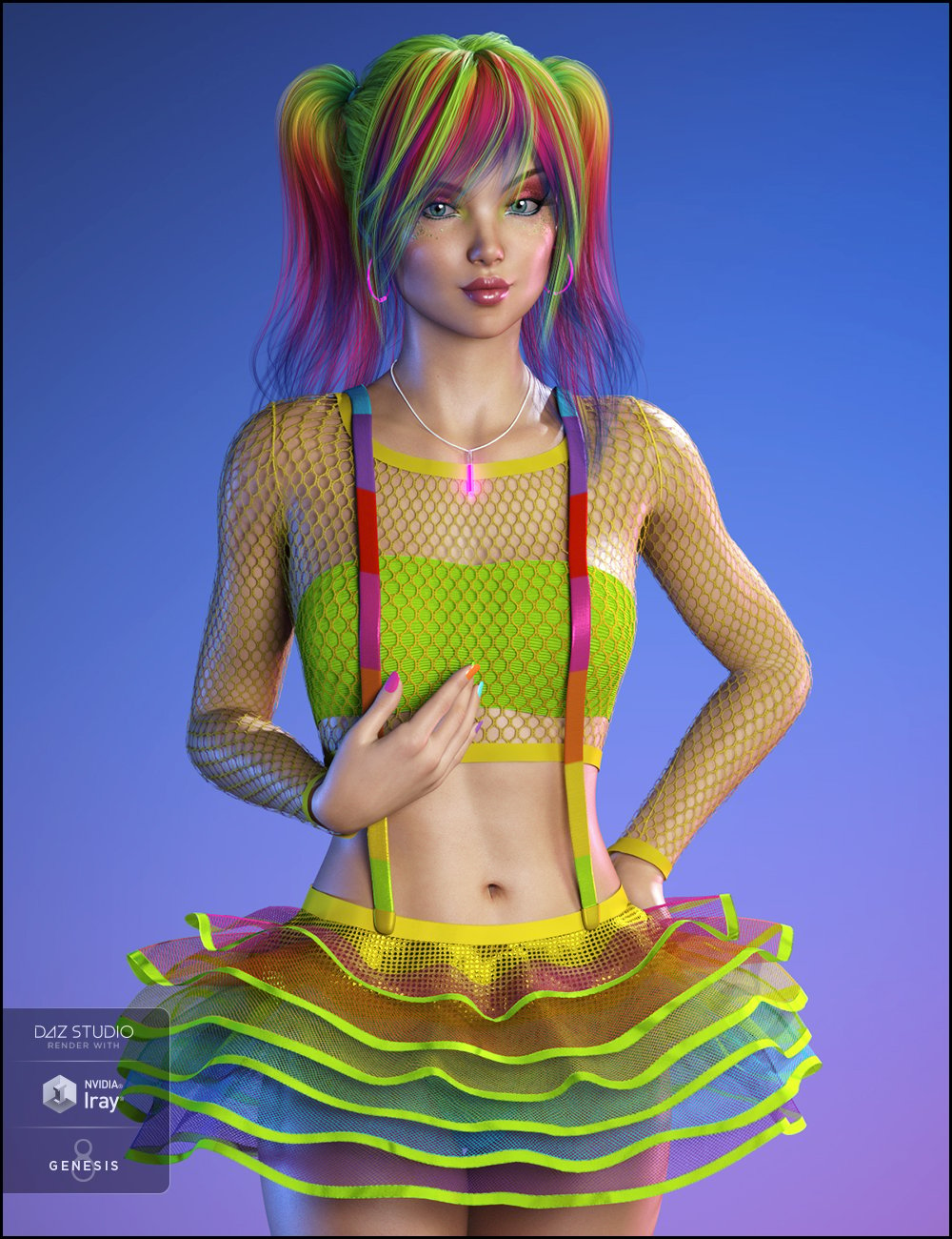Rayve for Genesis 8 Female by: JessaiiDemonicaEvilius, 3D Models by Daz 3D