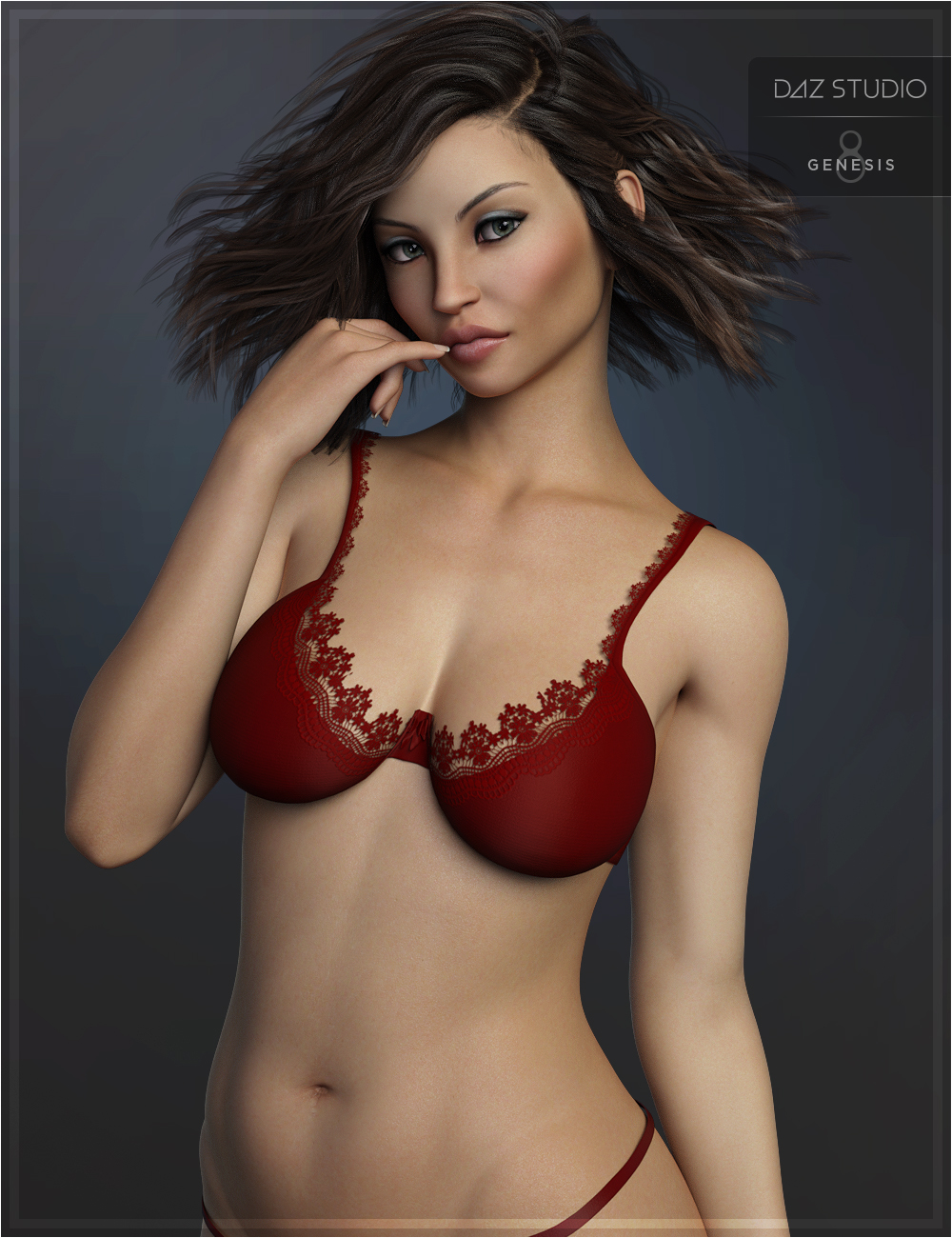 Emalie for Genesis 8 Female Emalie for Genesis 8 Female by: OziChick, 3D Models by Daz 3D
