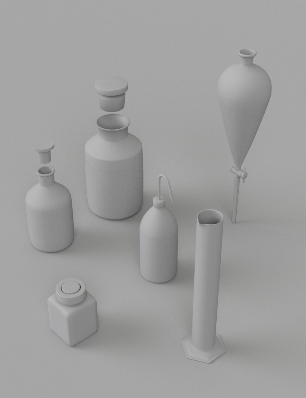 Chemistry Laboratory Chemistry Laboratory by: HolbeinC, 3D Models by Daz 3D