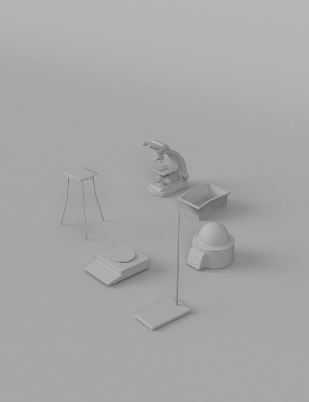 Chemistry Laboratory Chemistry Laboratory by: HolbeinC, 3D Models by Daz 3D