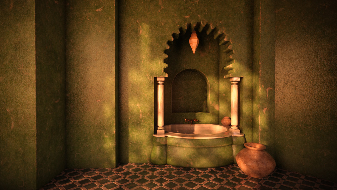 Hot Turkish Bath by: Dreamlight2 create HB, 3D Models by Daz 3D
