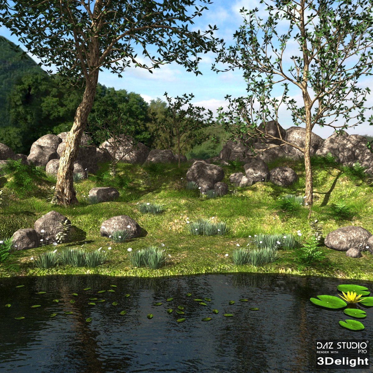 My Little Lake My Little Lake by: JeffersonAF, 3D Models by Daz 3D