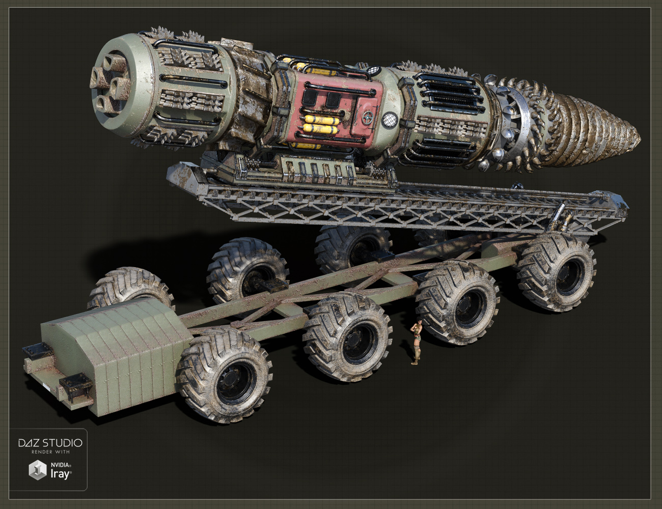 The Little Tunneling Machine The Little Tunneling Machine by: David BrinnenForbiddenWhispers, 3D Models by Daz 3D