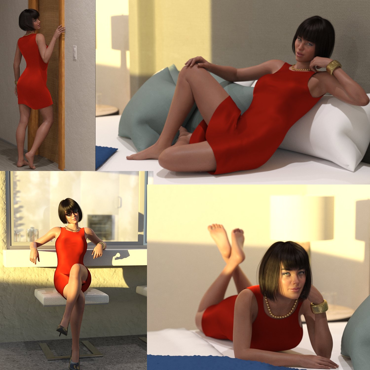 FGMS Poses and Expressions for Genesis 8 Female by: Fugazi1968i3D_Lotus, 3D Models by Daz 3D
