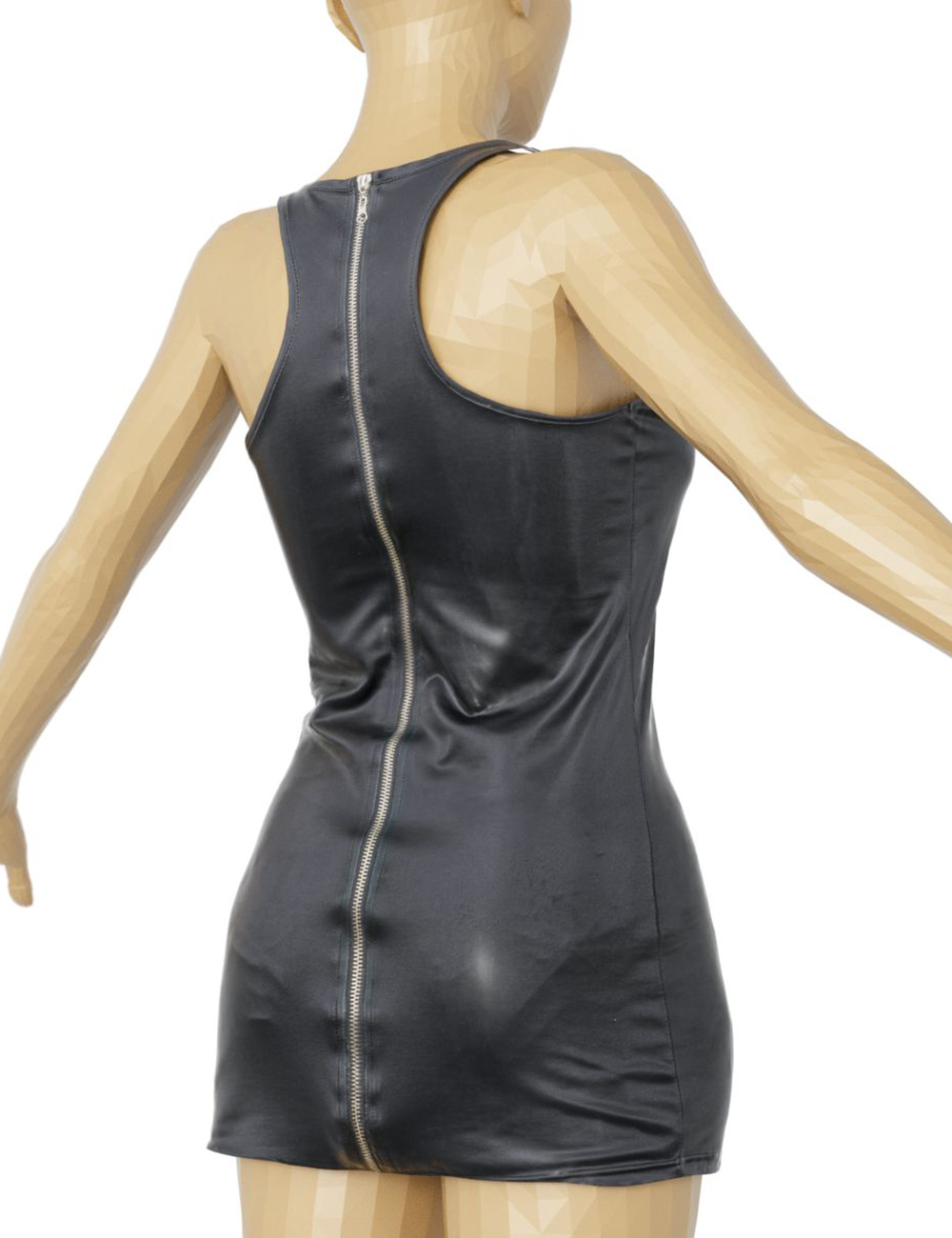 OBJ - Leather Zipper Dress by: Polygonal Miniatures, 3D Models by Daz 3D